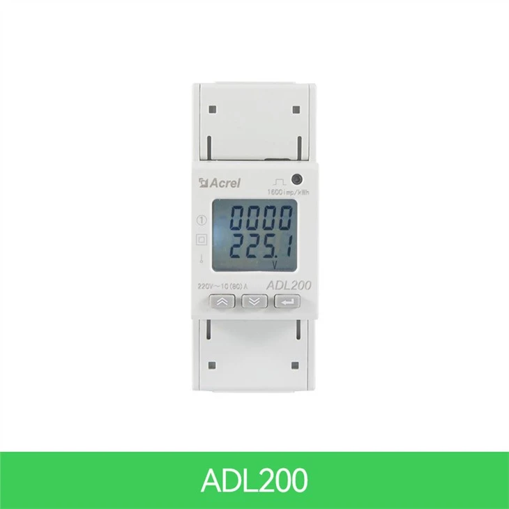 Μονοφασική din ράγα Kwh μετρητή